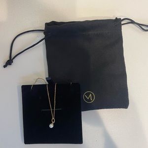 Mejuri Pearl Necklace